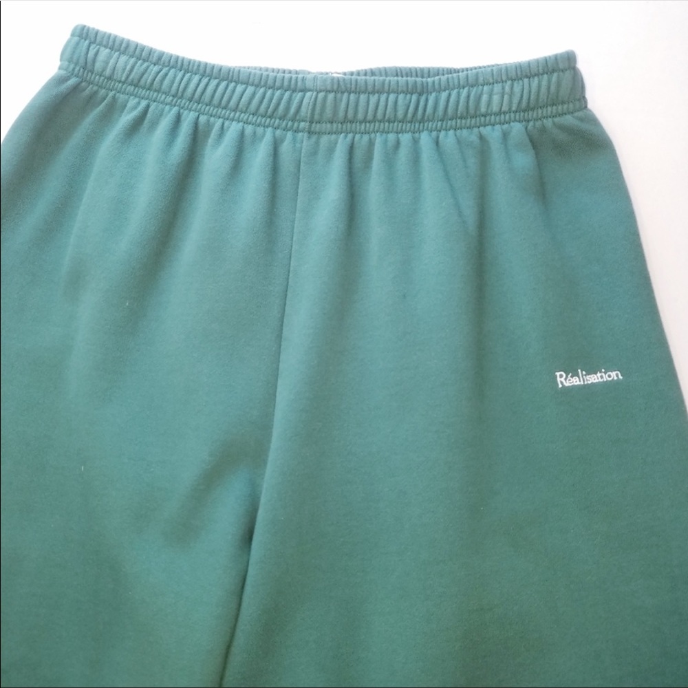 Green Realisation Par Joggers/ Sweatpants Size M